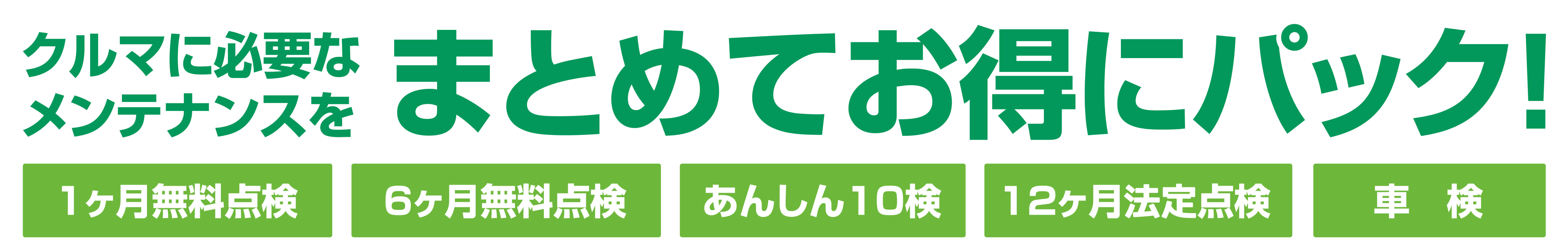 メンテパック ネッツトヨタヤサカ